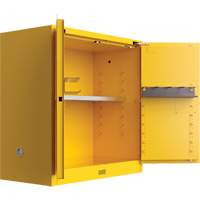 Utili-Guard+ Flammable Safety Cabinet, 30 gal., 1 Door, 43" W x 44" H x 22" D Waymarc Industries Inc