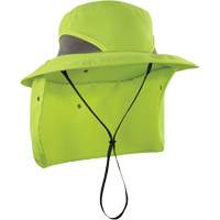 Chill-Its 8934 Ranger Hat with Neck Shade, Small/Medium, Hi-Vis Lime Waymarc Industries Inc