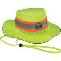 GloWear 8935 Ranger Sun Hat, Small/Medium, High Visibility Lime-Yellow, Polyester Waymarc Industries Inc