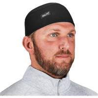 Chill-Its 6630 High-Performance Skull Cap with Terry Cloth Sweatband, Black Waymarc Industries Inc