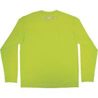 Chill-Its 6689 Cooling Long Sleeve Sun Shirt with UV Protection, High-Visibility Lime-Yellow, Small Waymarc Industries Inc