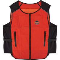 Veste de refroidissement &agrave; changement de phase l&eacute;g&egrave;re Chill-Its 6255 (veste seulement), Petit/Moyen, Orange Waymarc Industries Inc