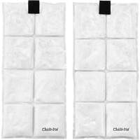 Veste de refroidissement &agrave; changement de phase l&eacute;g&egrave;re avec sachets de recharge Chill-Its 6260, Petit/Moyen, Orange Waymarc Industries Inc