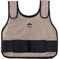 Veste de refroidissement &agrave; changement de phase standard avec sachets de recharge Chill-Its 6230, Petit/Moyen, Khaki Waymarc Industries Inc