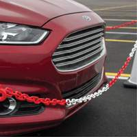 Bicolour Plastic Barrier Chain, Green/White Waymarc Industries Inc