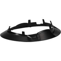 Bordure large compl&egrave;te &agrave; agrafe pour casque d'alpiniste RZRBack, blanc Waymarc Industries Inc