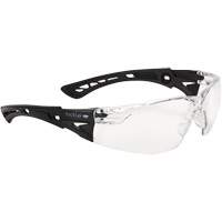 Lunettes de s&eacute;curit&eacute; Rush + Petit BSSI, Lentille Transparent, Antibu&eacute;e/Anti-&eacute;gratignures, ANSI Z87+ Waymarc Industries Inc