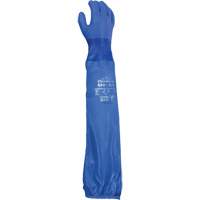 690 Chemical-Resistant Gloves, Size Medium/8, 26" L, Cotton/PVC Waymarc Industries Inc