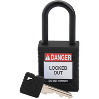Cadenas de s&eacute;curit&eacute; Velocity, Cadenas de s&eacute;curit&eacute;, Cl&eacute;s diff&eacute;rentes, Nylon, Largeur de 1-1/2" Waymarc Industries Inc