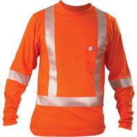 T-shirt &agrave; manches longues, Petit, Orange Waymarc Industries Inc