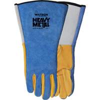 Yellow Tail MIG/TIG Welding Gloves, Grain Deerskin/Split Cowhide, Size Small Waymarc Industries Inc