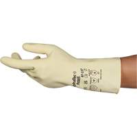 Gants naturels et l&eacute;gers AlphaTec 87-137, Taille 7, 11,8" lo, Latex de caoutchouc, 16 mils Waymarc Industries Inc