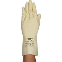 Gants naturels et l&eacute;gers AlphaTec 87-137, Taille 7, 11,8" lo, Latex de caoutchouc, 16 mils Waymarc Industries Inc