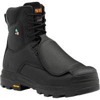 Vulcan Work Boots with External Metguard, Leather, Size 5, Impermeable Waymarc Industries Inc