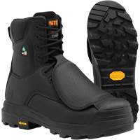 Vulcan Work Boots with External Metguard, Leather, Size 5, Impermeable Waymarc Industries Inc