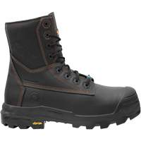 Metpro Flex Work Boots with Metguard, Leather, Size 4, Impermeable Waymarc Industries Inc