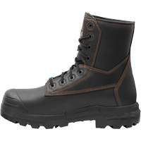 Metpro Flex Work Boots with Metguard, Leather, Size 4, Impermeable Waymarc Industries Inc