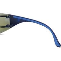 Adapt Lite Safety Glasses, Blue Mirror Lens, Anti-Fog/Anti-Scratch, ANSI Z87+/Meets/Exceeds CSA Z94.3 Waymarc Industries Inc