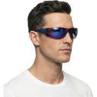 Adapt Lite Safety Glasses, Blue Mirror Lens, Anti-Fog/Anti-Scratch, ANSI Z87+/Meets/Exceeds CSA Z94.3 Waymarc Industries Inc