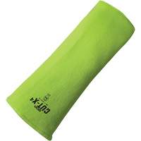 Manchette r&eacute;sistante &agrave; la coupe Cut-X, Fibre de verre/Poly&eacute;thyl&egrave;ne, 10", ASTM ANSI niveau A4, Lime haute visibilit&eacute; Waymarc Industries Inc
