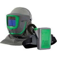 Z-Link+ PAPR System with Shoulder Cape & Visor, Facepiece Respirator/Welding Helmet Waymarc Industries Inc