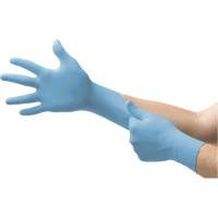 MICROFLEX 92-134 Versatility Disposable Gloves, 5.5/6/X-Small, Nitrile, 2.76-mil/3.94-mil, Powder-Free, Blue, Class 2 Waymarc Industries Inc