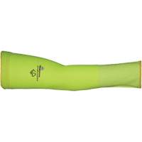 Max KTX1HV Cut-Resistant Sleeve, Small, TenActiv, 18", ASTM ANSI Level A9, High Visibility Yellow Waymarc Industries Inc