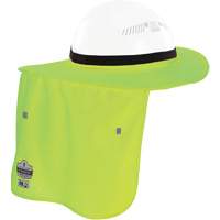 Chill-Its&reg; Lime Green FR Hard Hat Brim with Neck Shade Waymarc Industries Inc