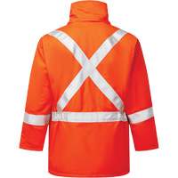 Parka isol&eacute; de 9 oz Haute visibilit&eacute; Avenger, style 515, Hommes, T-petit, Orange Waymarc Industries Inc