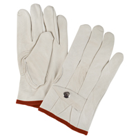Standard-Duty Ropers Gloves, Small, Grain Cowhide Palm Waymarc Industries Inc