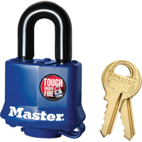 Weather-Resistant Padlock, Keyed Different, Laminated Steel, 1-9/16" Width Waymarc Industries Inc