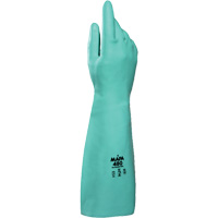 Gants &agrave; prise &agrave; motif en Z Ultranil 480, Taille Petit/7, 18" lo, Nitrile, 22 mils Waymarc Industries Inc