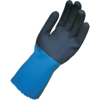StanZoil NL34 Gloves, Size Medium/7, 12" L, Neoprene, Cotton Inner Lining, 20-mil SAQ709 | Waymarc Industries Inc