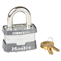 Pin Tumbler Padlock, Keyed Alike, Laminated Steel, 1-3/4" Width Waymarc Industries Inc