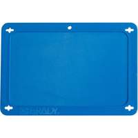 &eacute;tiquette vierge pour vanne, Plastique, 4-3/4" la x 3-1/4" h Waymarc Industries Inc