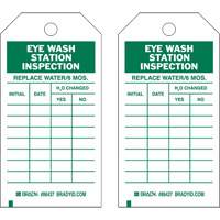 &eacute;tiquettes de rapport d'inspection, Polyester, 4" la x 7" h, Anglais Waymarc Industries Inc