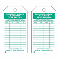 &eacute;tiquettes pour r&eacute;sultats de test, Polyester, 4" la x 7" h, Anglais Waymarc Industries Inc