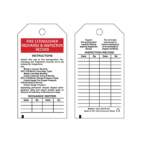 &eacute;tiquettes de rapport d'inspection, Polyester, 3" la x 5-3/4" h, Anglais Waymarc Industries Inc