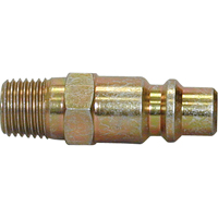 Quick Couplers - 3/8" Industrial, One Way Shut-Off - Plugs, 1/4" Waymarc Industries Inc