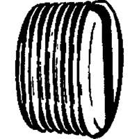 Pipe Plug (Slotted), 1/8" Dia., Brass Waymarc Industries Inc