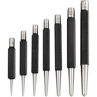7-Piece Centre Punches With Square Shank Waymarc Industries Inc