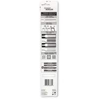 Sharpening File, Flat, 8", Single/Double Waymarc Industries Inc