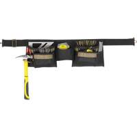 Ceinture &agrave; outils combin&eacute;e de luxe, Polyester, Noir Waymarc Industries Inc