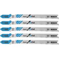 Jig Saw Blades Basic for Metal, High Speed Steel, T-Shank, 3-5/8" L Waymarc Industries Inc