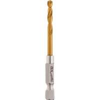 Shockwave Drill Bit, Titanium, 1-1/64" Flute, 135° Point Waymarc Industries Inc