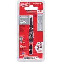 Foret &eacute;tag&eacute; #2 Shockwave Impact Duty, 3/16" - 1/2", Incr&eacute;ments de 1/16", Titane Waymarc Industries Inc