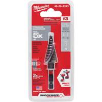 Foret &eacute;tag&eacute; #3 Shockwave Impact Duty, 3/16" - 3/4", Incr&eacute;ments de 1/16", Titane Waymarc Industries Inc