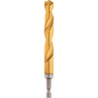 Shockwave Drill Bit, 1/2", Titanium, 3-21/64 Flute, 135° Point Waymarc Industries Inc
