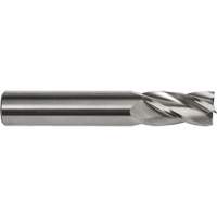 Fraise &agrave; embout droit, 3/16" dia., 2" lo, 4 cannelures, 3/16" tige, Carbure Waymarc Industries Inc