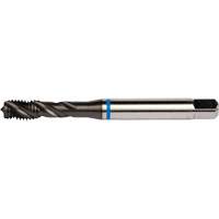 Taraud &agrave; cannelures h&eacute;licoidales Blue Shark, Acier rapide au cobalt, Filet de 1/4"-28, 3,15" l Waymarc Industries Inc